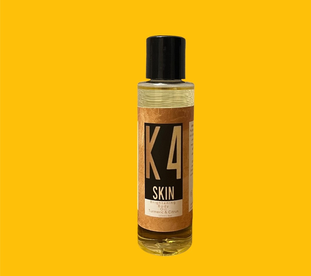K4 SKIN TURMERIC AND CITRUS BODY OIL
