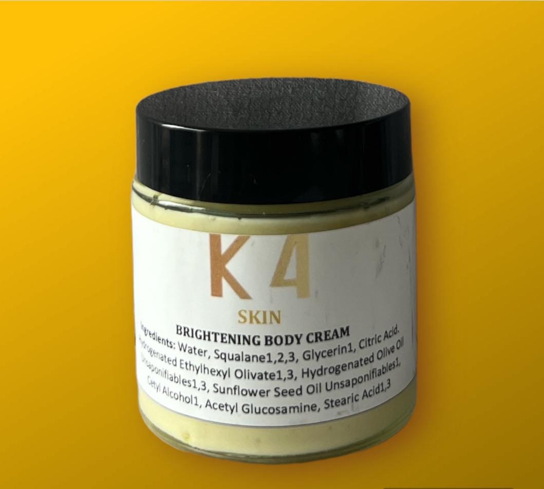 K4 SKIN BRIGHTENING BODY CREAM